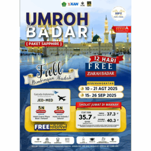 Umroh Plus Badar City Tour 12 Hari